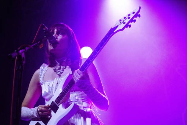 Jess Allanic of Calva Louise at Clockworked - Final UK Tour at Manchester Academy, UK, 27 November 2025, Credit:Maryleen Avalon  Copyright: xMaryleenx xAvalonx 1055062607