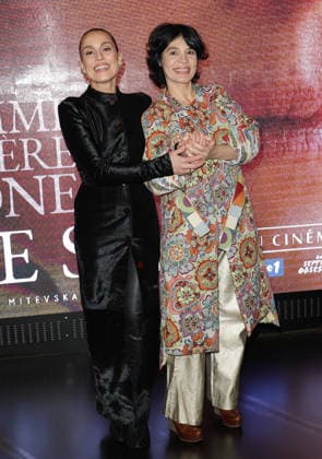 Noomi Rapace et Teona Strugar Mitevska Avant premiere du film Teresa au cinéma Pathé Convention à Paris le 27 novembre 2025 Coadic Guirec Bestimage Preview screening of the film Teresa at the Pathé Convention cinema in Paris on November 27, 2025 Paris France  Copyright: xCOADICxGUIRECx xBESTIMAGExCOADICxGUIRECx xBESTIMAGEx