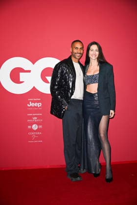 Milan, GQ Men of the Year 2025. Pictured: William Djoko and Marica Pellegrinelli.  Copyright: xManuelexMangiarottix xipa-agency.netx xManuelexMangiarottix IPA_Agency_IPA68462702
