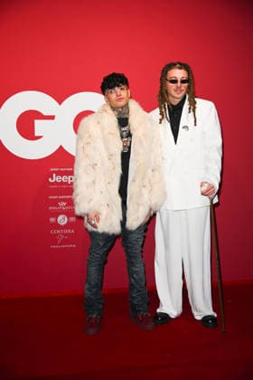 Milan, GQ Men of the Year 2025 In the photo: Niky Savage, Sayf in GCDS  Copyright: xManuelexMangiarottix xipa-agency.netx xManuelexMangiarottix IPA_Agency_IPA68462722