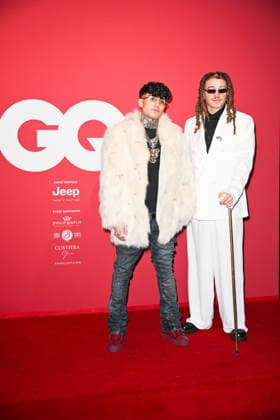 Milan, GQ Men of the Year 2025 In the photo: Niky Savage, Sayf in GCDS  Copyright: xManuelexMangiarottix xipa-agency.netx xManuelexMangiarottix IPA_Agency_IPA68462724