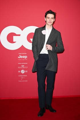 Milan, GQ Men of the Year 2025. In the photo: Louis Partridge  Copyright: xManuelexMangiarottix xipa-agency.netx xManuelexMangiarottix IPA_Agency_IPA68462796