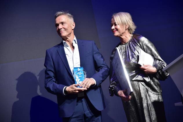 Deutscher Tierschutzpreis 2025 Hannes Jaencke, Stimme für die tiere Preisgewinner 2025, Kate Kitchenham Deutscher Tierschutzpreis 2025 wird in Berlin verliehen Auszeichnung für Hannes Jaenicke und ehrenamtlich Aktive im Humboldt Carrre in Berlin am 28.11.2025