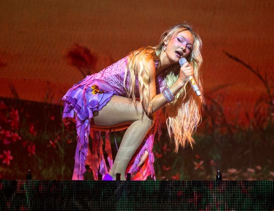 STOCKHOLM, SWEDEN 20251128 Zara Larsson Midnight Sun Tour at Avicii Arena in Stockholm, Sweden November 28, 2025 STOCKHOLM SWEDEN x60160x  Copyright: xStefanxJerrevang TTx ZARA LARSSON CONCERT NV29s2TEapk