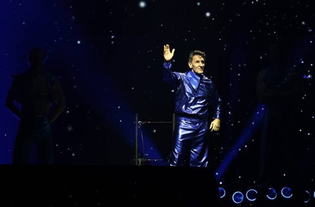 Let s Dance Live Tour 2025 in Erfurt EDITORIAL USE ONLY NUR ZUR REDAKTIONELLEN NUTZUNG 28.11.2025, Erfurt, Messehalle, Let™s Dance - Das Original Live-Tour 2025 im Bild: Mark Keller