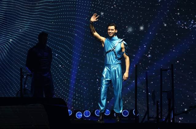 Let s Dance Live Tour 2025 in Erfurt EDITORIAL USE ONLY NUR ZUR REDAKTIONELLEN NUTZUNG 28.11.2025, Erfurt, Messehalle, Let™s Dance - Das Original Live-Tour 2025 im Bild: Diego Pooth