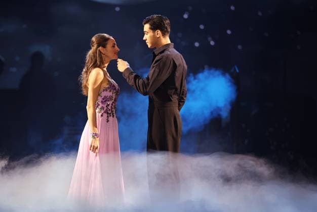Let s Dance Live Tour 2025 in Erfurt EDITORIAL USE ONLY NUR ZUR REDAKTIONELLEN NUTZUNG 28.11.2025, Erfurt, Messehalle, Let™s Dance - Das Original Live-Tour 2025 im Bild: Diego Pooth und Ekaterina Leonova