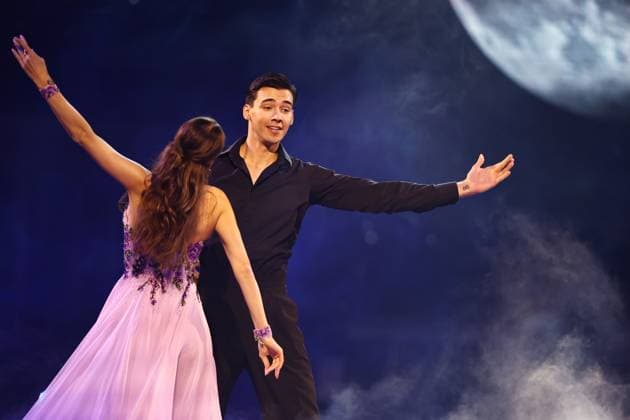 Let s Dance Live Tour 2025 in Erfurt EDITORIAL USE ONLY NUR ZUR REDAKTIONELLEN NUTZUNG 28.11.2025, Erfurt, Messehalle, Let™s Dance - Das Original Live-Tour 2025 im Bild: Diego Pooth und Ekaterina Leonova