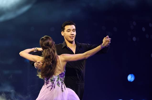 Let s Dance Live Tour 2025 in Erfurt EDITORIAL USE ONLY NUR ZUR REDAKTIONELLEN NUTZUNG 28.11.2025, Erfurt, Messehalle, Let™s Dance - Das Original Live-Tour 2025 im Bild: Diego Pooth und Ekaterina Leonova