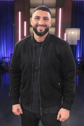 Agit Kabayel bei der Aufzeichnung der WDR-Talkshow Kölner Treff im WDR Studio BS 3. Köln, 28.11.2025