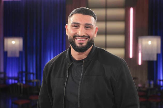 Agit Kabayel bei der Aufzeichnung der WDR-Talkshow Kölner Treff im WDR Studio BS 3. Köln, 28.11.2025
