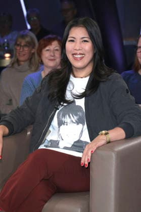 Mai Thi Nguyen-Kim bei der Aufzeichnung der NDR Talk Show im NDR Fernsehstudio Lokstedt. Hamburg, 28.11.2025