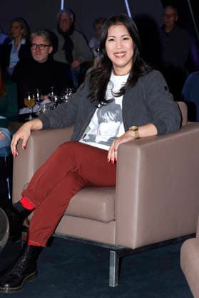Mai Thi Nguyen-Kim bei der Aufzeichnung der NDR Talk Show im NDR Fernsehstudio Lokstedt. Hamburg, 28.11.2025