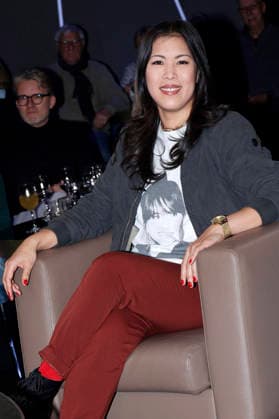 Mai Thi Nguyen-Kim bei der Aufzeichnung der NDR Talk Show im NDR Fernsehstudio Lokstedt. Hamburg, 28.11.2025