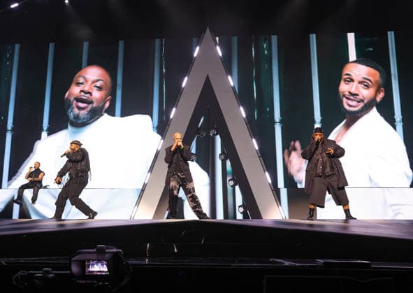 JLS bring their The Club Is Alive: 2025 Hits Tour to the O2 arena London United Kingdom Friday 28 November 2025. JLS performing on their The Club Is Alive: 2025 Hits Tour at the O2 arena London, United Kingdon on Friday 28 November 2025., Credit:Ray Hill Avalon  Copyright: xRayxHillx xAvalonx 1055274401