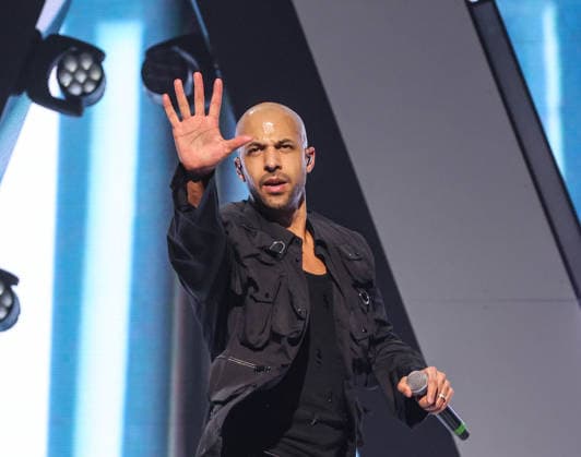 JLS bring their The Club Is Alive: 2025 Hits Tour to the O2 arena London United Kingdom Friday 28 November 2025. Marvin Humes of JLS performing on their The Club Is Alive: 2025 Hits Tour at the O2 arena London, United Kingdon on Friday 28 November 2025., Credit:Ray Hill Avalon  Copyright: xRayxHillx xAvalonx 1055274403