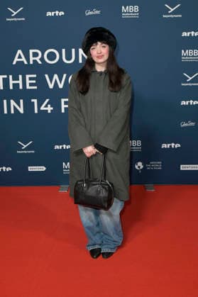 Nellie Thalbach bei der Festivaleröffnung und der Premiere des Kinofilms Sentimental Value beim 20. Weltkinofestival Around the World in 14 Films im Kino in derKulturBrauerei. Berlin, 28.11.2025