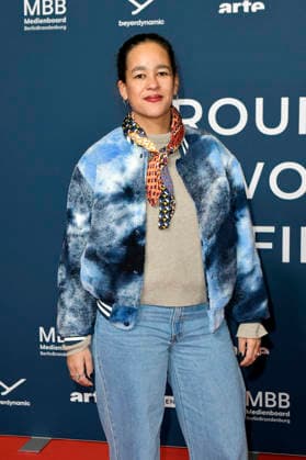 Sarah Blaßkiewitz bei der Festivaleröffnung und der Premiere des Kinofilms Sentimental Value beim 20. Weltkinofestival Around the World in 14 Films im Kino in derKulturBrauerei. Berlin, 28.11.2025