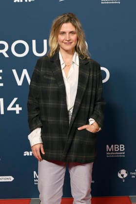 Morgane Ferru bei der Festivaleröffnung und der Premiere des Kinofilms Sentimental Value beim 20. Weltkinofestival Around the World in 14 Films im Kino in derKulturBrauerei. Berlin, 28.11.2025