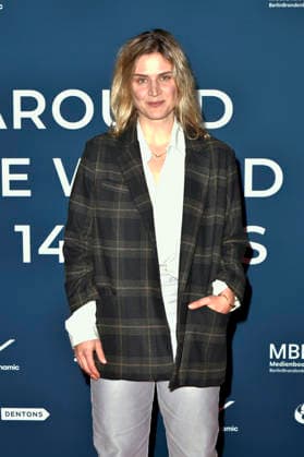 Morgane Ferru bei der Festivaleröffnung und der Premiere des Kinofilms Sentimental Value beim 20. Weltkinofestival Around the World in 14 Films im Kino in derKulturBrauerei. Berlin, 28.11.2025