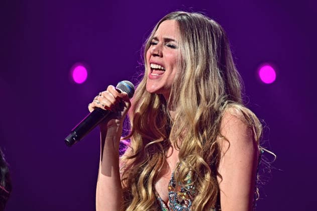 Night of the Proms 2025. Sängerin Joss Stone während eines Auftrittes im Rahmen der Night of the Proms 2025 am 28.11.2025 in der SAP-Arena Mannheim. 20251128MWI099878