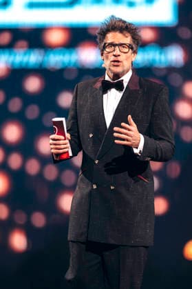 Daniel Hartwich bei Let s Dance - Die Live-Tour 2025 in der Messehalle. Erfurt, 28.11.2025