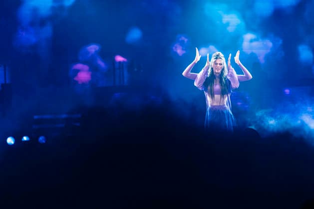 Ann-Kathrin Bendixen und Zsolt Sandor Cseke bei Let s Dance - Die Live-Tour 2025 in der Messehalle. Erfurt, 28.11.2025