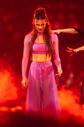 Ann-Kathrin Bendixen bei Let s Dance - Die Live-Tour 2025 in der Messehalle. Erfurt, 28.11.2025