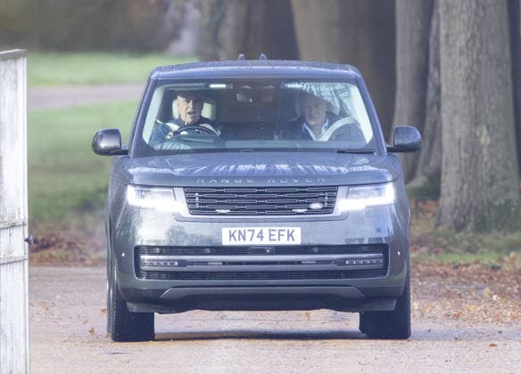 Andrew Mountbatten Windsor 28 11 2025 Andrew Mountbatten Windsor leave Royal Lodge to go riding in the grounds of Windsor Castle  Copyright: xDougxSeeburgx NINTCHDBPICT001041670142