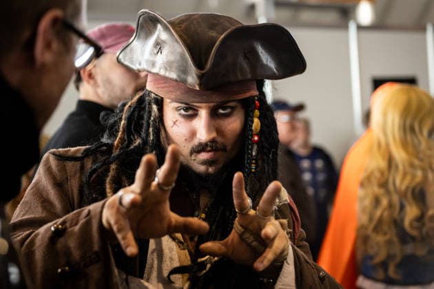 Baden-Wuerttemberg Impressionen der CCON COMIC CON ComicCon STUTTGART 2025 - 29.12.2025, GER Captain Jack Sparrow Impressionen der CCON COMIC CON ComicCon STUTTGART 2025 - 29.12.2025, GER *** Baden Wuerttemberg Impressions of the CCON COMIC CON ComicCon STUTTGART 2025 29 12 2025, GER Captain Jack Sparrow Impressions of the CCON COMIC CON ComicCon STUTTGART 2025 29 12 2025, GER Copyright: xSandyxDinkelackerx EP_SDR