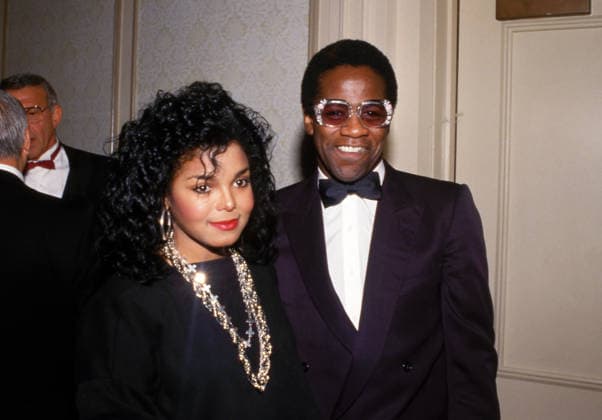 Janet Jackson and Al Green 1986 Copyright: xRalphxDominguez MediaPunchx