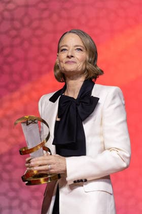 22nd Marrakech International Film Festival Day 2 Jodie Foster receives the Tribute Award attends the 22nd Marrakech International Film Festival Day 2 on November 29, 2025 in Paris, France. Photo by Nasser Berzane ABACAPRESS.COM Paris France  Copyright: xBerzanexNasser ABACAx