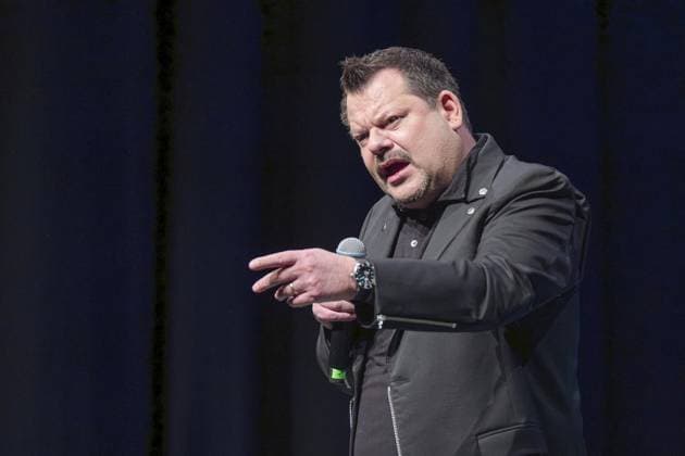 RECORD DATE NOT STATED Ingo Appelt in Gelsenkirchen ** NUR FÜR REDAKTIONELLE ZWECKE ** EDITORIAL USE ONLY **<p>Comedian und Kabarettist Ingo Appelt stellt sein neues Programm Männer nerven stark in der Heilig-Kreuz-Kirche vor am Samstag, 29. November 2025 in Gelsenkirchen.¨ Deutschland NRW Gelsenkirchen Copyright: ChristophxWojtyczka