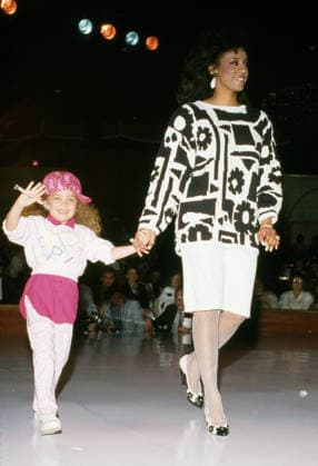 Nicole Richie and Brenda Harvey Richie at the 5th Annual Mother Daughter Fashion Show March 27, 1986 Copyright: xRalphxDominguez MediaPunchx