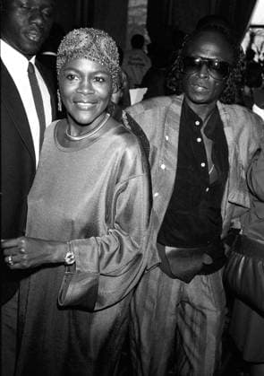 Cicely Tyson and Miles Davis at the event honoring Bill Cosby hosted by the NAACP at The Beverly Wilshire Hotel on March 3, 1986 Copyright: xRalphxDominguez MediaPunchx