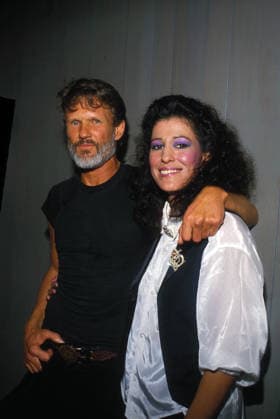Kris Kristofferson And Rita Coolidge at the Welcome Home Vets Benefit Concert on February 24, 1986 at the Forum in Los Angeles, California. Copyright: xRalphxDominguez MediaPunchx