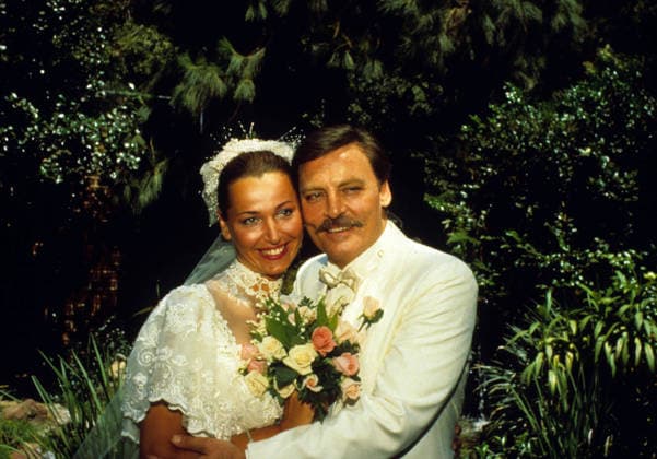 Stacy Keach And Malgosia Keach on their wedding Day 06 24 1986 Copyright: xRalphxDominguez MediaPunchx