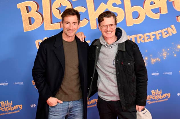 Harry G und Florian Simbeck bei der Premiere des Kinofilms Bibi Blocksberg - Das große Hexentreffen im Mathäser Filmpalast. München, 29.11.2025