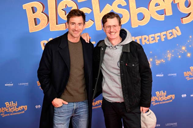 Harry G und Florian Simbeck bei der Premiere des Kinofilms Bibi Blocksberg - Das große Hexentreffen im Mathäser Filmpalast. München, 29.11.2025