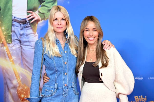 Tina Kaiser und Annemarie Carpendale bei der Premiere des Kinofilms Bibi Blocksberg - Das große Hexentreffen im Mathäser Filmpalast. München, 29.11.2025