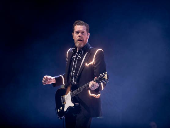 The Hives performing live at Alexandra Palace, London, 29 November 2025 The Hives performing live at Alexandra Palace, London, 29 November 2025 Vigilante Carlstroem (Mikael Karlsson) ,guitarist, backing vocals The Hives are a Swedish rock band that rose to prominence in the early 2000s during the garage rock revival. Their mainstream success came with the release of the album Veni Vidi Vicious, containing the anthem Hate to Say I Told You So . The band have been acclaimed by music critics as one of the best live rock bands in current music. This is their The Hives Forever Forever The Hives - World Tour 2025, Credit:Dafydd Owen Avalon Alexandra Palace, London  Copyright: xDafyddxOwenx xAvalonx 1055520122