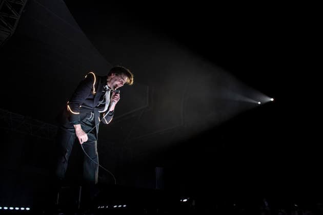 The Hives performing live at Alexandra Palace, London, 29 November 2025 The Hives performing live at Alexandra Palace, London, 29 November 2025 Howlin Pelle Almqvist (Per Almqvist) ,lead singer The Hives are a Swedish rock band that rose to prominence in the early 2000s during the garage rock revival. Their mainstream success came with the release of the album Veni Vidi Vicious, containing the anthem Hate to Say I Told You So . The band have been acclaimed by music critics as one of the best live rock bands in current music. This is their The Hives Forever Forever The Hives - World Tour 2025, Credit:Dafydd Owen Avalon Alexandra Palace, London  Copyright: xDafyddxOwenx xAvalonx 1055520294