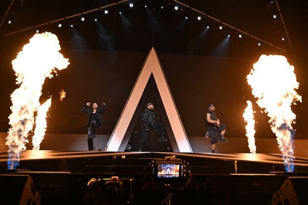 JLS performing at O2 Arena in London LONDON, ENGLAND - NOVEMBER 29: OritsÃ Williams, JB Gill and Marvin Humes of ˜JLS™ performing at O2 Arena, Greenwich on November 29, 2025 in London, England. CAP MAR MAR Great Britain Copyright: xMartinxHarris CapitalxPicturesx