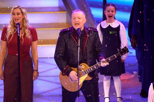Joey Kelly™s Family in der ARD TV-Show Das Adventsfest der 100.000 Lichter 2025 im Congress Center Suhl. Suhl, 29.11.2025