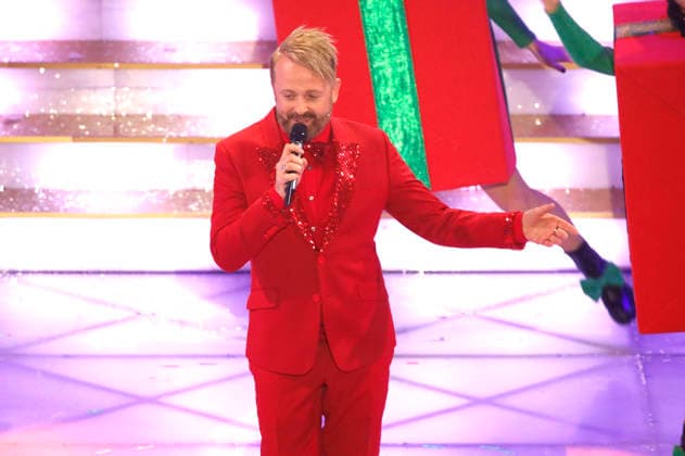 Ross Antony in der ARD TV-Show Das Adventsfest der 100.000 Lichter 2025 im Congress Center Suhl. Suhl, 29.11.2025
