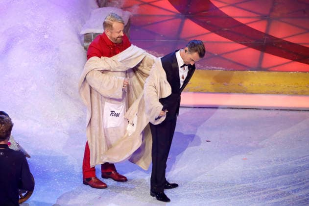 Ross Antony und Florian Silbereisen in der ARD TV-Show Das Adventsfest der 100.000 Lichter 2025 im Congress Center Suhl. Suhl, 29.11.2025