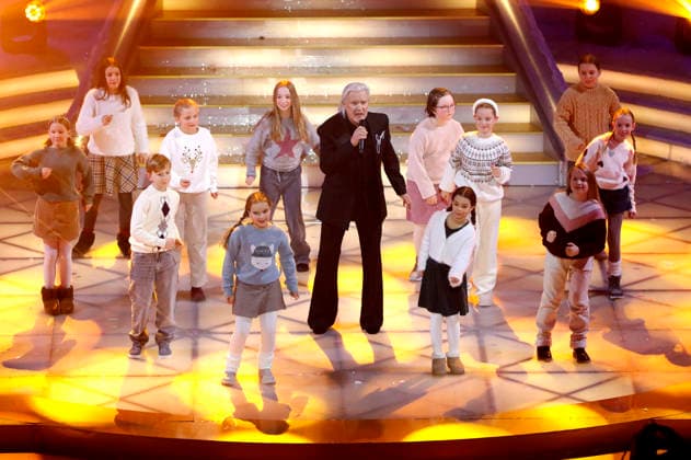 Johnny Logan in der ARD TV-Show Das Adventsfest der 100.000 Lichter 2025 im Congress Center Suhl. Suhl, 29.11.2025