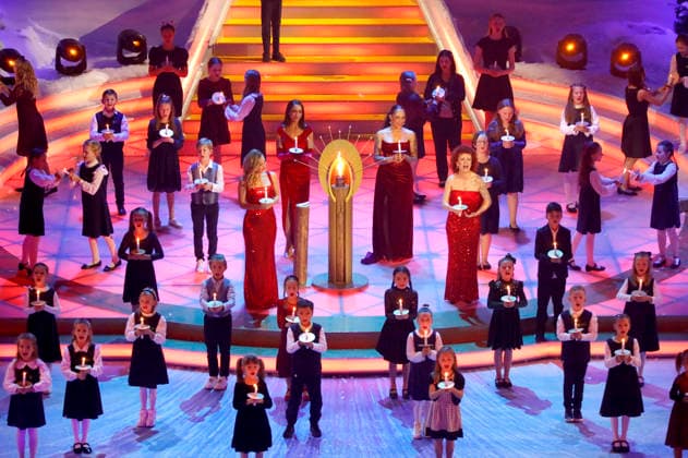 No Angels in der ARD TV-Show Das Adventsfest der 100.000 Lichter 2025 im Congress Center Suhl. Suhl, 29.11.2025