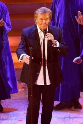 Howard Carpendale in der ARD TV-Show Das Adventsfest der 100.000 Lichter 2025 im Congress Center Suhl. Suhl, 29.11.2025