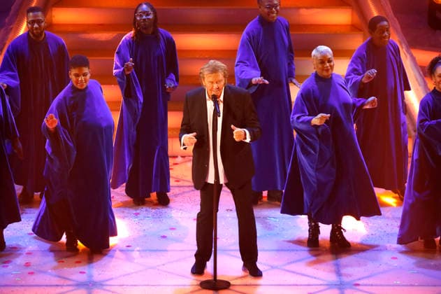Howard Carpendale in der ARD TV-Show Das Adventsfest der 100.000 Lichter 2025 im Congress Center Suhl. Suhl, 29.11.2025